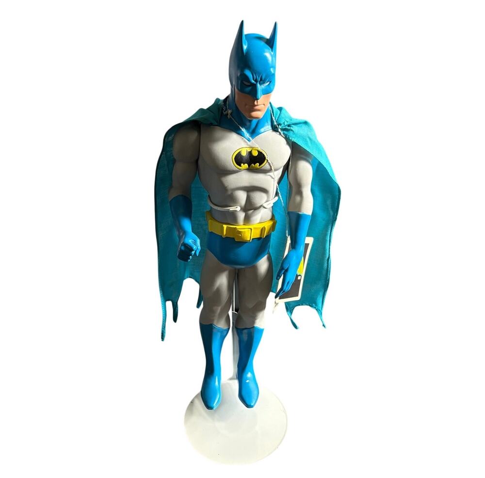 Vintage Batman 15" Action Figure on Stand 1982 by Hamilton Gifts Presents - NWT
